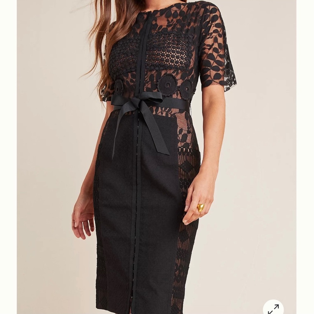 Anthropologie Byron Lars Carissima Sheath Dress
